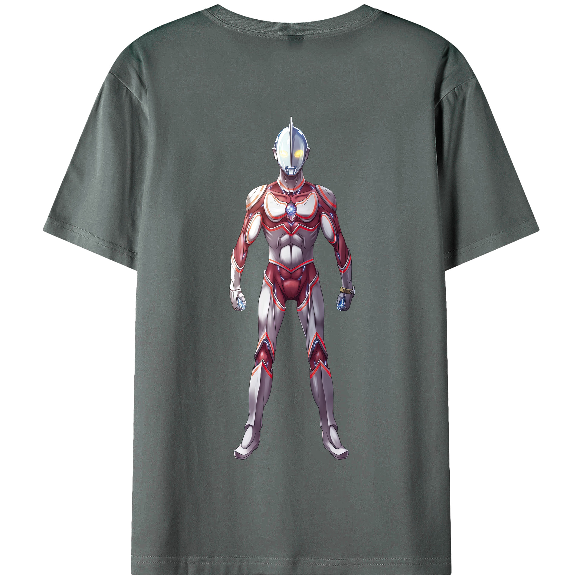 （画像用） ウルトラマン Ultraman 綿100％半袖Tシャツ（背面プリント）